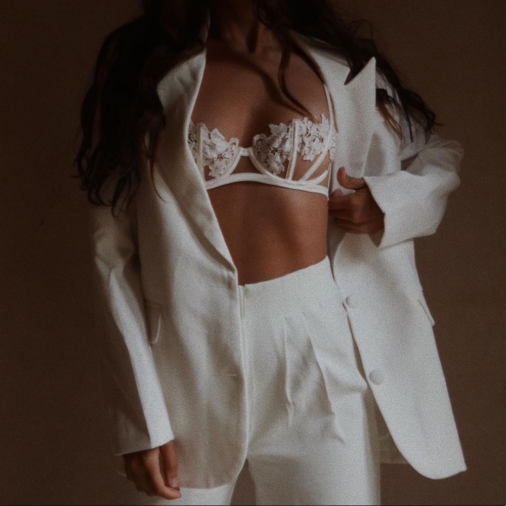 SOLD OUT // NWT Honey Birdette Amelie - Ivory Bra